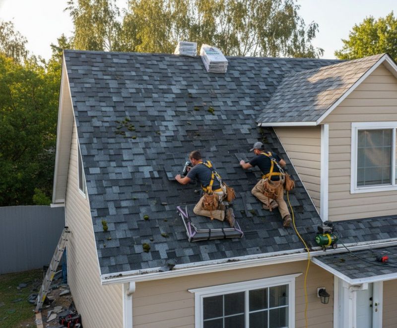 Local Commercial Roof Repair pros at work